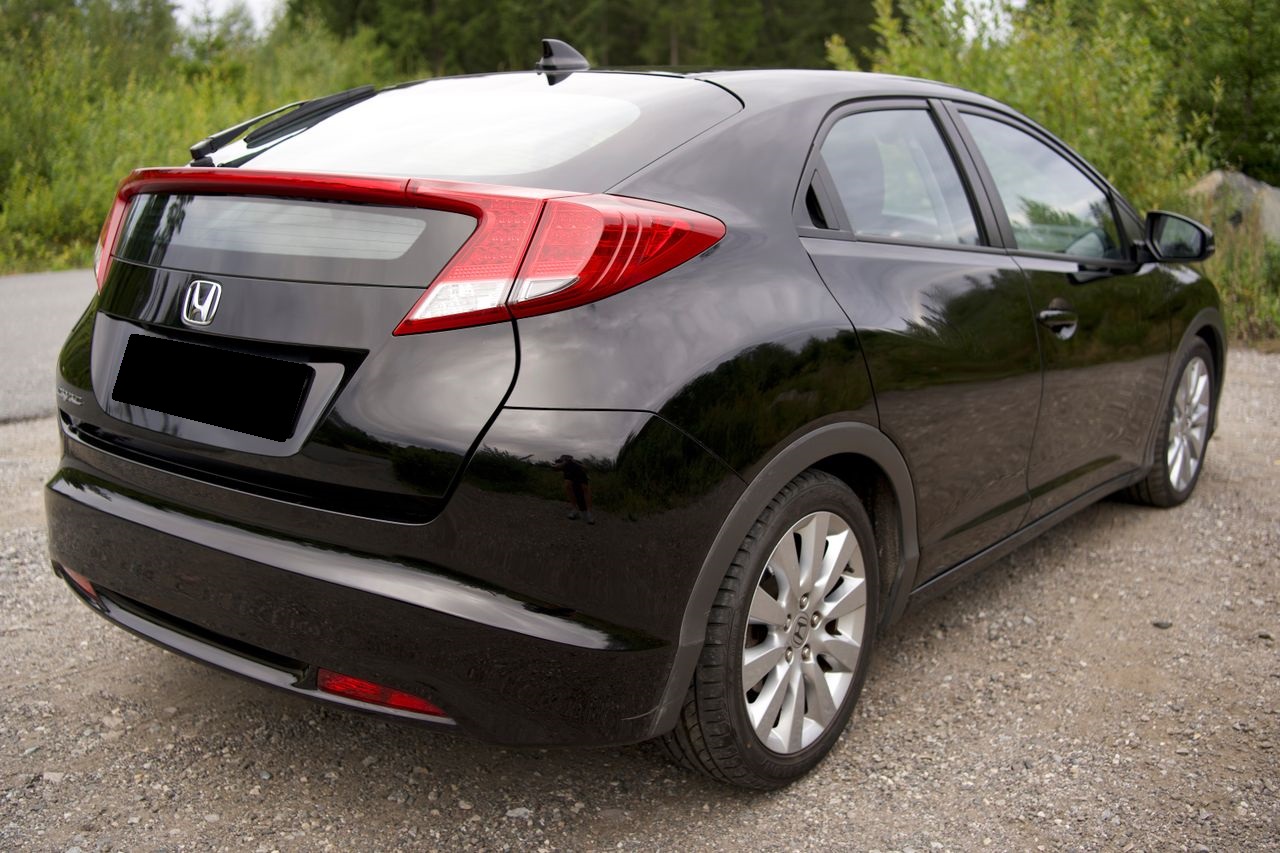 Auto occasion Honda Civic Noire Lucerne VenteAuto.ch